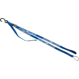 Cincha de amarre 2,1 m con mosquetón Moose Racing azul