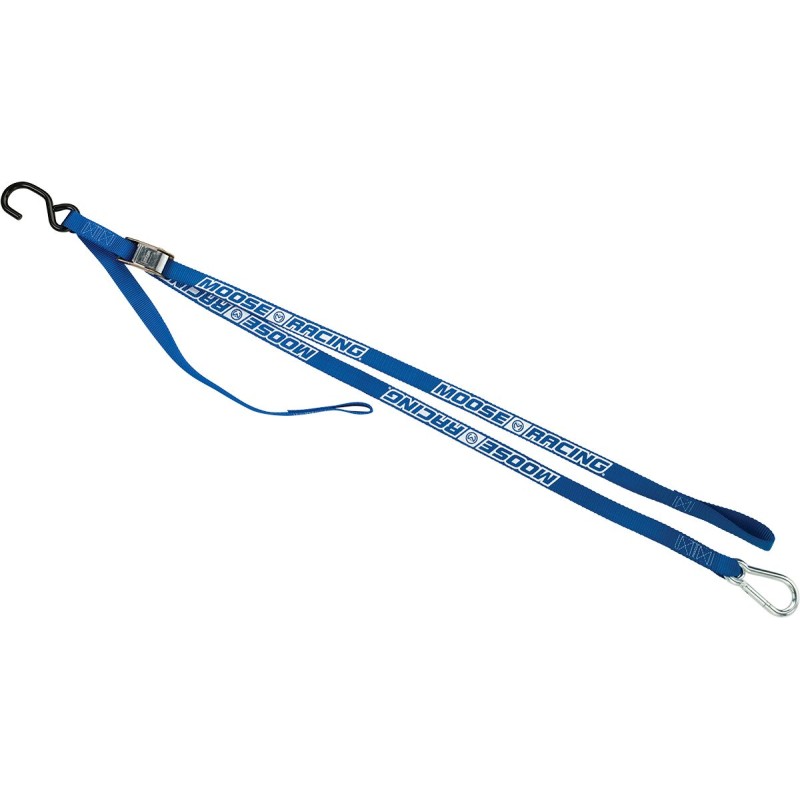 Cincha de amarre 2,1 m con mosquetón Moose Racing azul