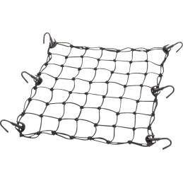 Red de carga ajustable 15 x 15 pulgadas Moose Racing negra