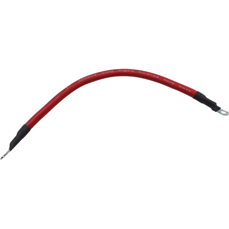 Cable de batería Moose Racing 10 pulgadas rojo