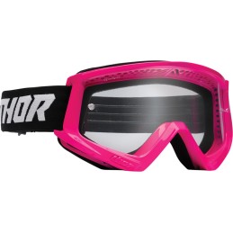 Gafas Combat Racer infantiles Thor rosa flúor y negro