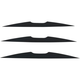 Kit de 3 solapas antibarro para gafas Moose Racing
