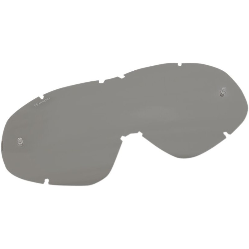Lente de recambio para gafas Qualifier Moose Racing espejo plata