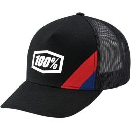 100% Gorra Cornerstone Flexfit negra talla única