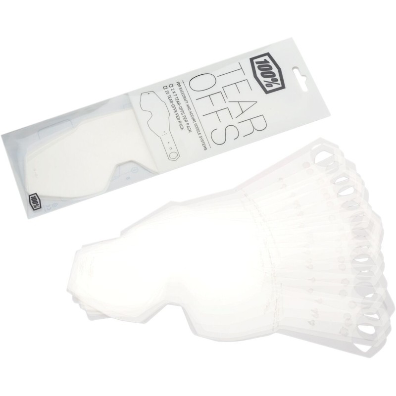 Tear-offs 100% 100% AC1/RC1 pack de 50
