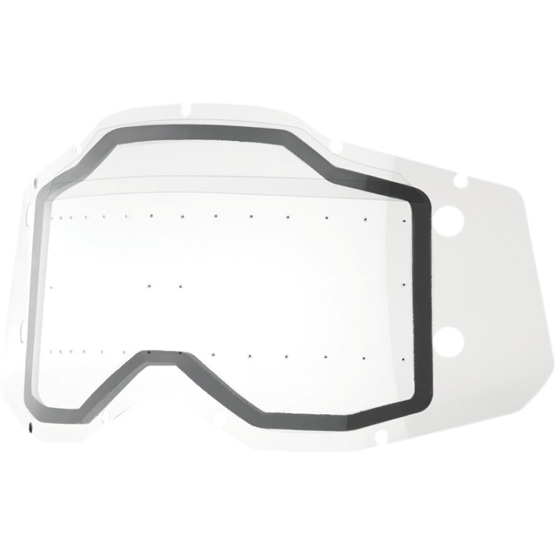Lente de recambio 100% RC2/AC2/ST2 F-B transparente - 59101-00001