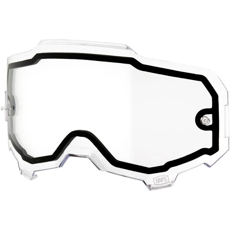 Lente doble de recambio 100% Armega transparente