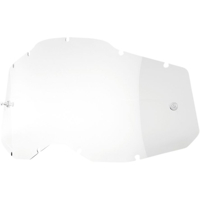 Lente de recambio 100% RC2/AC2/ST2 transparente