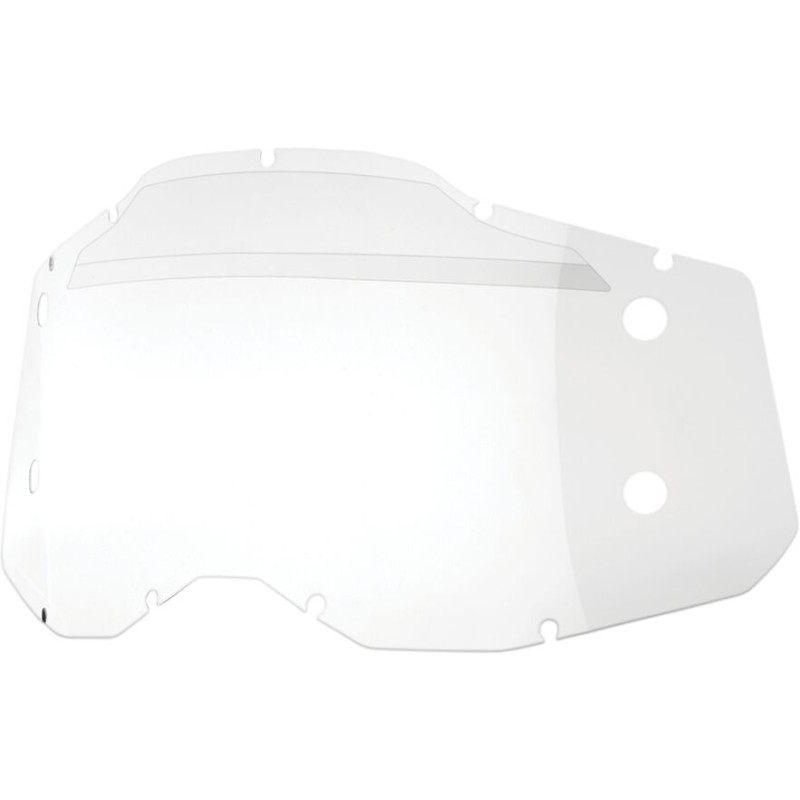 Lente de recambio 100% RC2/AC2/ST2 F transparente