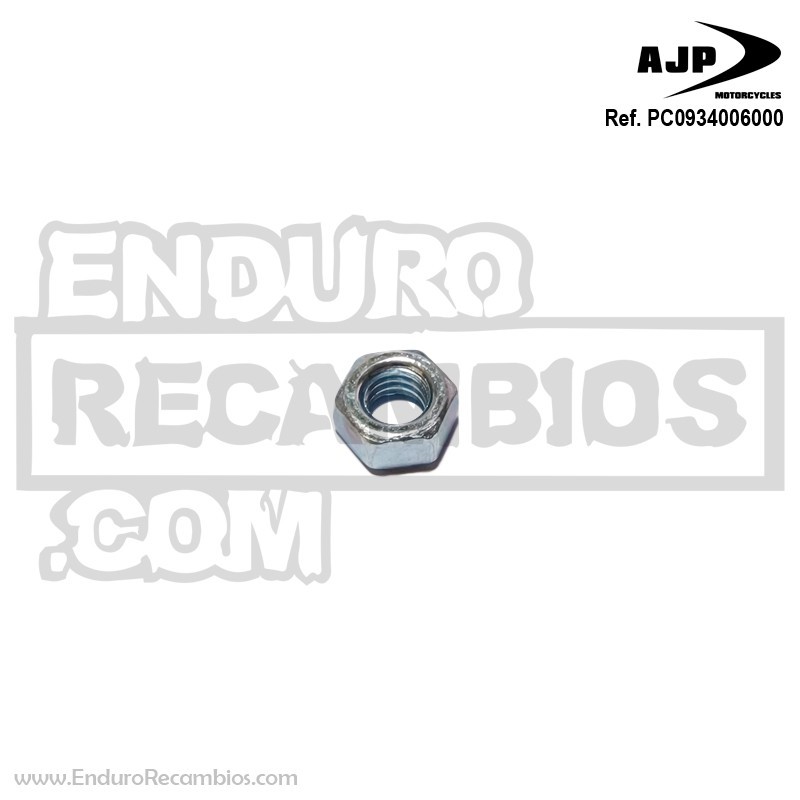 TUERCA (DIN 934 M6) PC0934006000