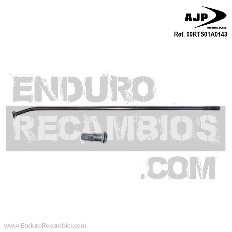 RADIO DE LA RUEDA TRASERA L.E. INTERIOR (INOX 190x4) 00RTS01A0143