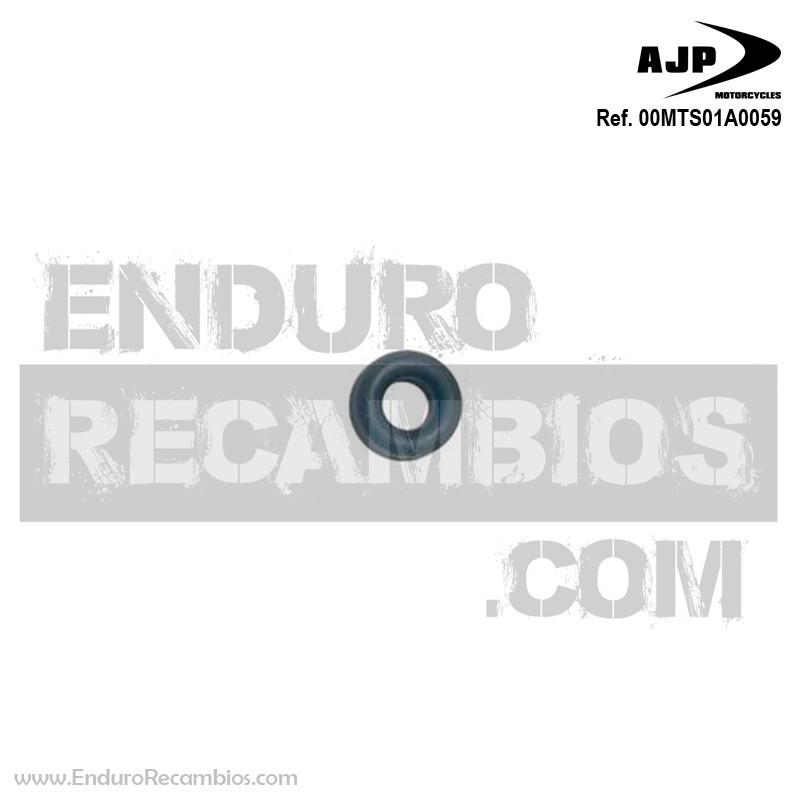 JUNTA TÓRICA INYECTOR EN TAPA (NBR 7x4) 00MTS01A0059