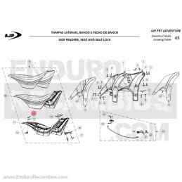 TUERCA CON BRIDA (DIN 985 M8) PC0985008000