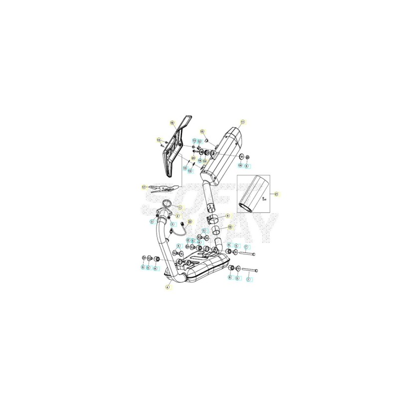 TUERCA DE SEGURIDAD EMBRID. M 8 X 1,25 - 1317040000