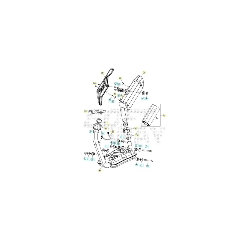 TUERCA DE SEGURIDAD EMBRID. M 8 X 1,25 - 1317040000