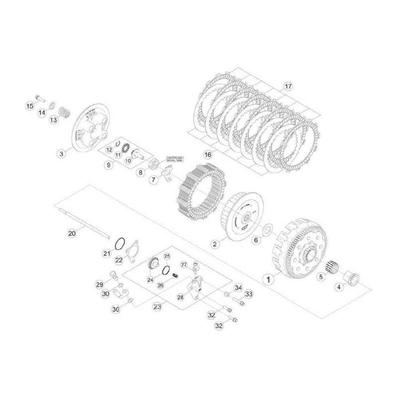 TUERCA M 18X1.5 H9 REV 4T - 1330331000