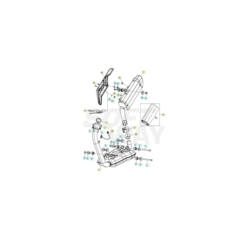 TUERCA DE SEGURIDAD EMBRID. M 8 X 1,25 - 1317040000