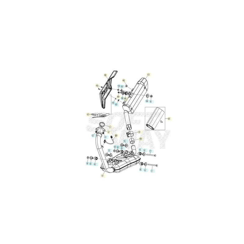 TUERCA DE SEGURIDAD EMBRID. M 8 X 1,25 - 1317040000