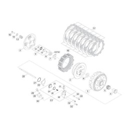 TUERCA M 18X1.5 H9 REV 4T - 1330331000