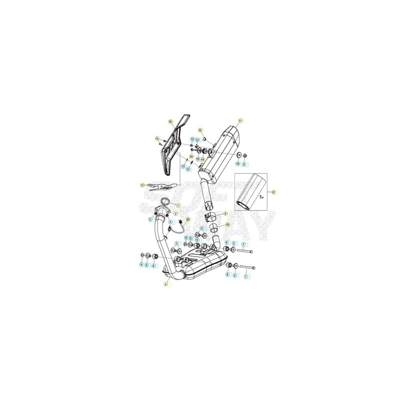 TUERCA DE SEGURIDAD EMBRID. M 8 X 1,25 - 1317040000