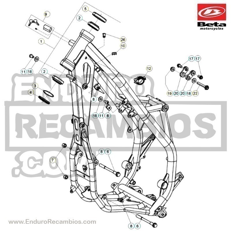 TUERCAS M8 - 1317123000