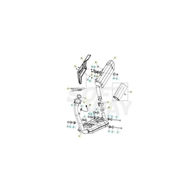 TUERCA DE SEGURIDAD EMBRID. M 8 X 1,25 - 1317040000