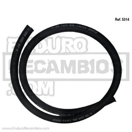 Tubo trenzado 7,5 x 13,5 mm negro SER 5314