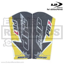 Adhesivo protector horquilla AJP PR7 Amarillo / Rugoso