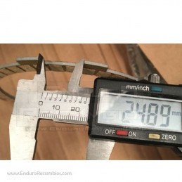 HUSQVARNA PORTANUMEROS CROSS 8658200001 Blanco