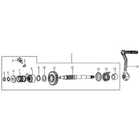EJE DE ARRANQUE A PEDAL AJP PR4 13-20 (Tabla 07)