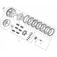 EMBRAGUE 240 AJP PR4 13-20 (Tabla 11)
