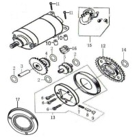 MOTOR DE ARRANQUE AJP PR4 13-20 (Tabla 14)