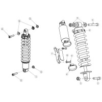 AMORTIGUADOR AJP PR4 13-20 (Tabla 30)