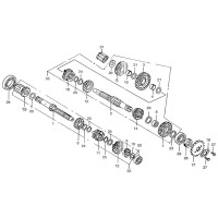 CAJA DE CAMBIOS 125/200 AJP PR3 13-20 (Tabla 05)