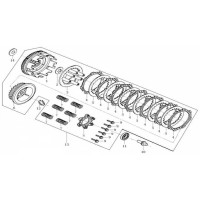 EMBRAGUE 240 AJP PR3 13-20 (Tabla 12)