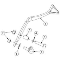 PEDAL DE FRENO AJP PR3 13-20 (Tabla 24)