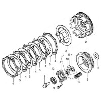 EMBRAGUE AJP PR3 07-12 (Tabla 09)
