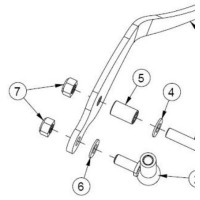PEDAL DE FRENO AJP PR3 07-12 (Tabla 23)