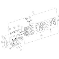 PINZA DE FRENO DELANTERA AJP PR3 07-12 (Tabla 33)