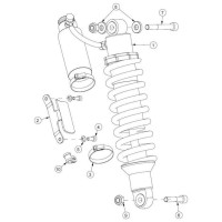 AMORTIGUADOR AJP PR3 07-12 (Tabla 35)