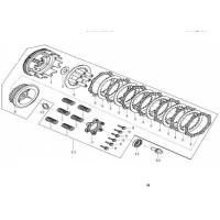 EMBRAGUE SPR 240 AJP SPR 125/240 (Tabla 10)