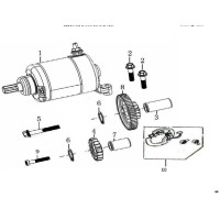 MOTOR DE ARRANQUE AJP SPR 250 (Tabla 14)