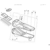 CAJA DEL FILTRO DE AIRE AJP SPR 250 (Tabla 16)