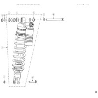 AMORTIGUADOR AJP SPR 250 (Tabla 25)