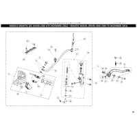 FRENO TRASERO (BRAKTEC) AJP SPR 250 (Tabla 30)