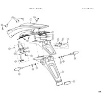 GUARDABARROS TRASERO AJP SPR 250 (Tabla 40)