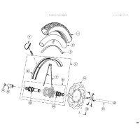 RUEDA DELANTERA AJP SPR 310/510 (Tabla 30)