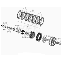 EMBRAGUE 125-200 2T 21