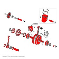 ENDURO RR 200 2T RACING_CIGUENAL PISTON