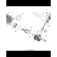  01- Rotax - Crankshaft, Piston And Cylinder